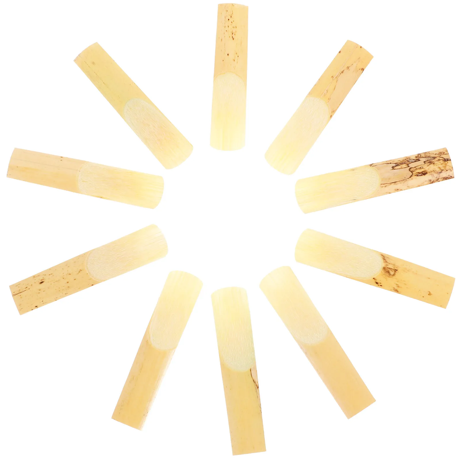10Pcs Saxophone Reed Accessories Easy to Use and Store Sufficient Quantity for Beginners and Professionals Sax Reeds