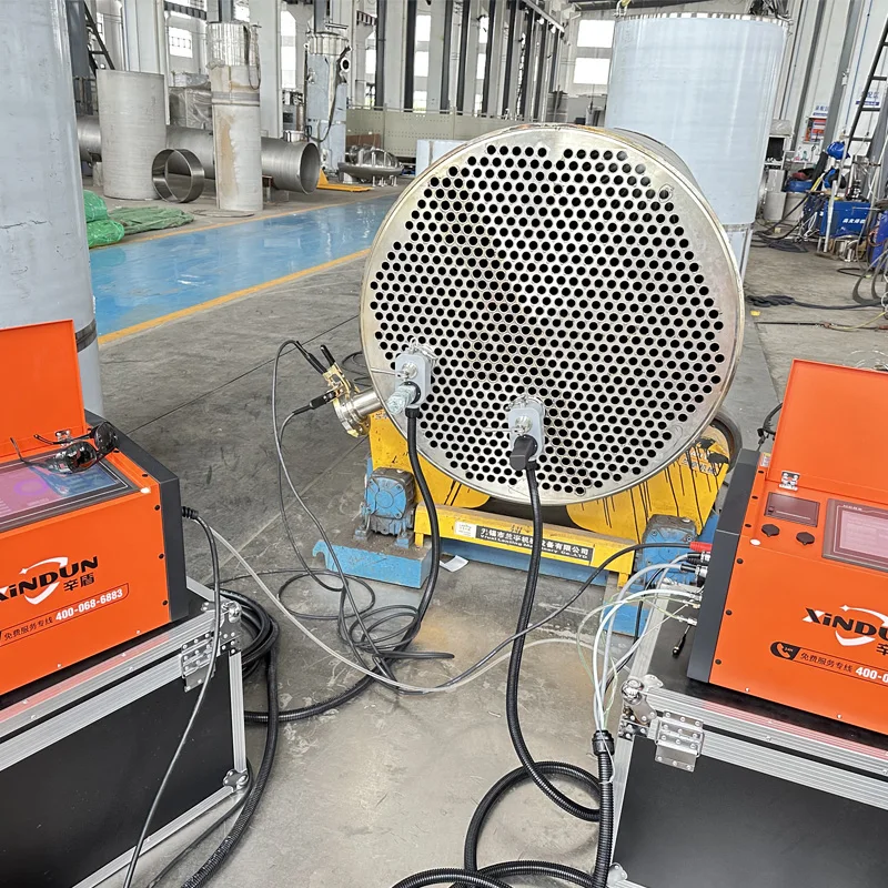 Xindun tube plate automatic welding machine, stainless steel, carbon steel, titanium alloy