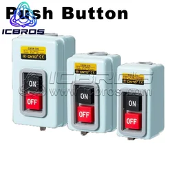 BS216B 230B 211B Power Control Three-phase Motor Start Button Pressure Buckle Switch 220V 380V CBSN-330 CBSN-310 CBSN-315