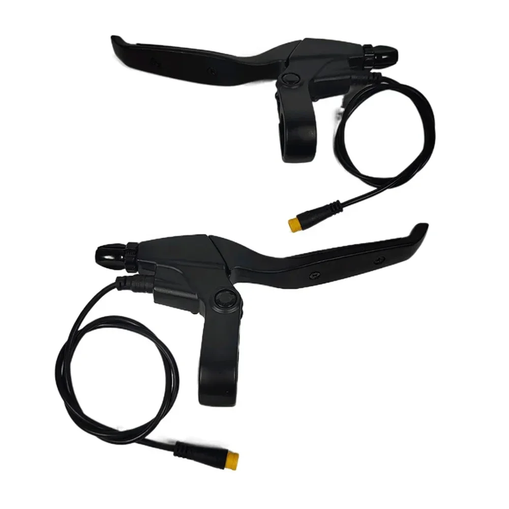 Bicycle Brake Lever Ebike Brake Handle 3pin Waterproof Cable For Bafang Middrive Motor Electric Bike Anti-slip Brake Handle