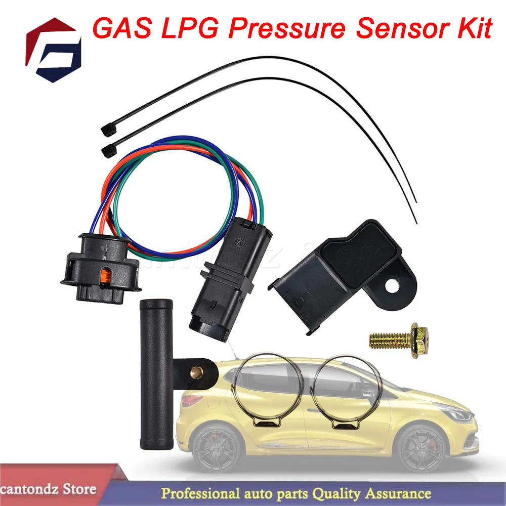 7701206840 New GAS LPG Pressure Sensor Kit For Renault Clio Campus Clio2 Twingo Megane Kangoo Scenic Auto Accessory