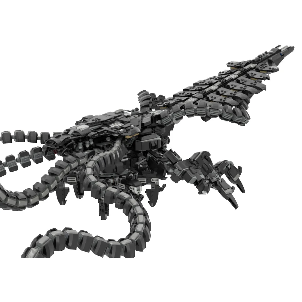 هدية ألعاب مكعبات بناء وحشية متوسطة الطول من Gobricks MOC Horus