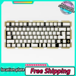 Meletrix Zoom 75 Customization Mechanical Keyboard Location Plate PC POM FR4 Aluminum ZOOM75 PC Gamer Accessories