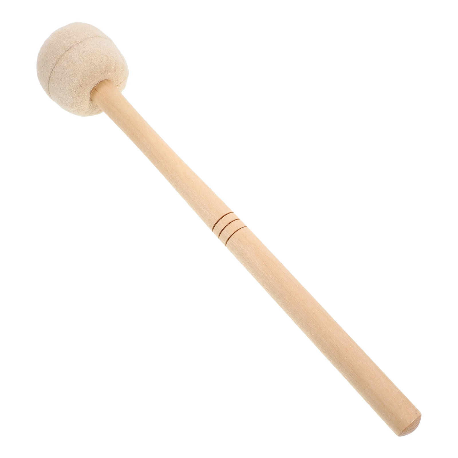 

Bass Drum Mallet Wool Felt Head Drum Mallet Stick Anti-slip Bass Percussion Sticks Instrument Band Accessory for Drums Snare Dru