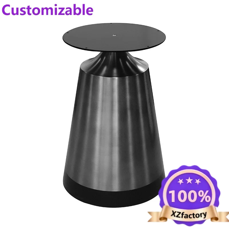 Factory Direct 2026 Light luxury new stainless steel cone barrel weighted solid stone marble hotel hotel apartment restaurant di