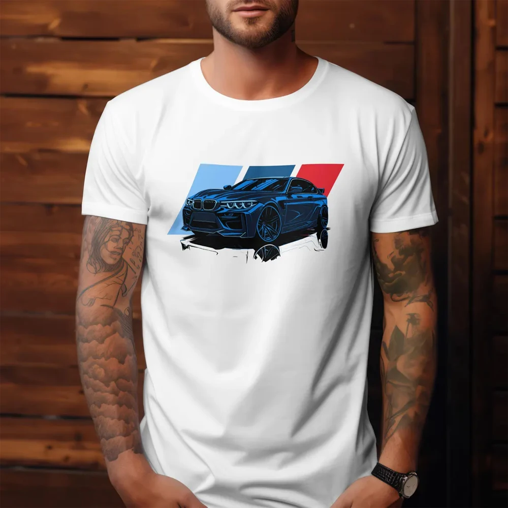 

Гоночный костюм BMW, мотоциклетная командная форма, летняя футболка с короткими рукавами, мужская свободная повседневная одежда для верховой езды для мужчин, футболка высокого качества