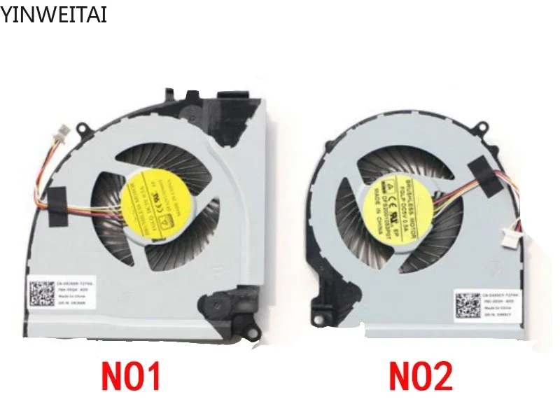 

Новый вентилятор для Dell Speed 15 Inspiron 15 7557 7000 7559 RJX6N 04X5CY 4X5CY FGLP FGLQ AB09005HX090B00 AB08505HX090B00