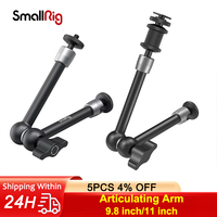 SmallRig Articulating Arm 9.8/11 inches Adjustable Friction Magic Arm For DSLR Monitor LED Light Camera Accessories, 2066B/1498