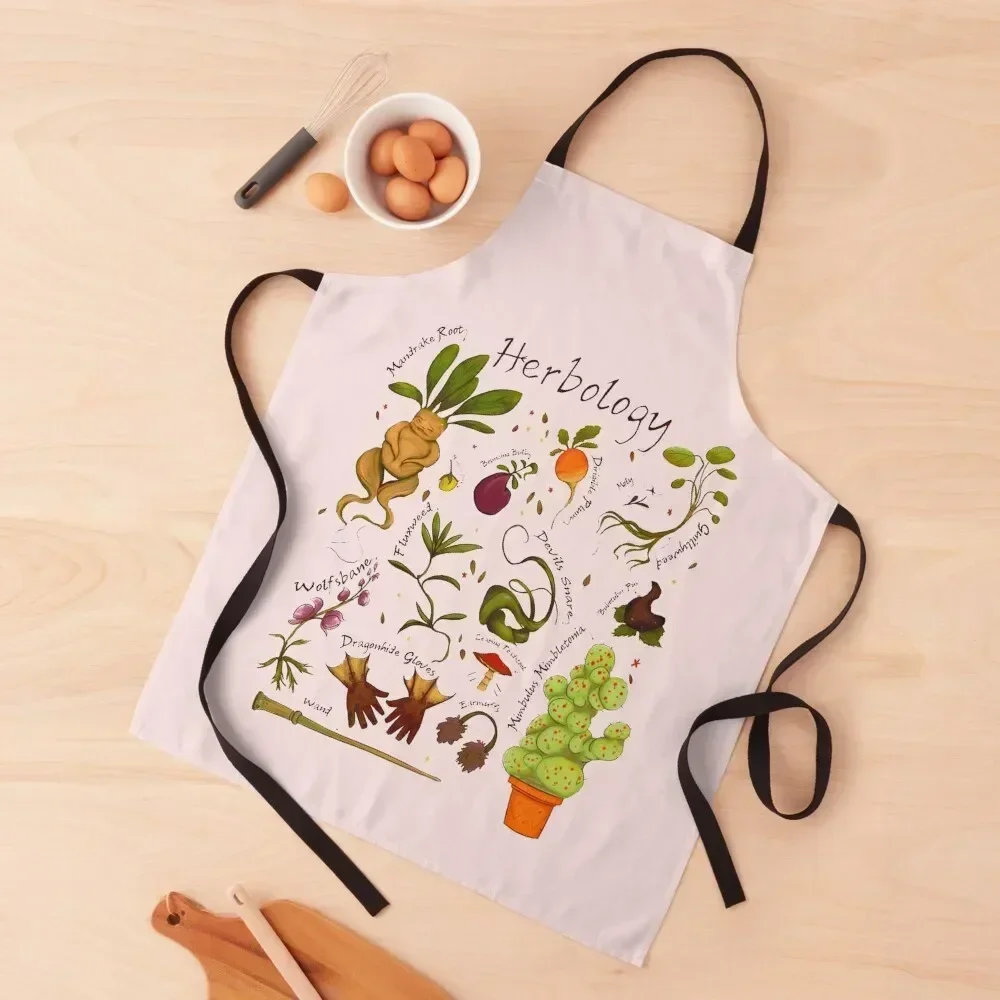

herbology Plants Apron Custom Ladies men For Girl Apron