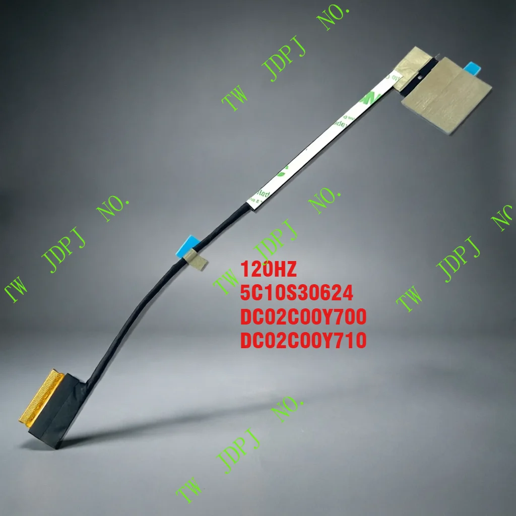 For Lenovo IdeaPad Yoga Slim 7 Pro 14ARH7 82UU JS47L 120HZ Laptop Screen Cable 5C10S30624 DC02C00Y700 DC02C00Y710 Replacement