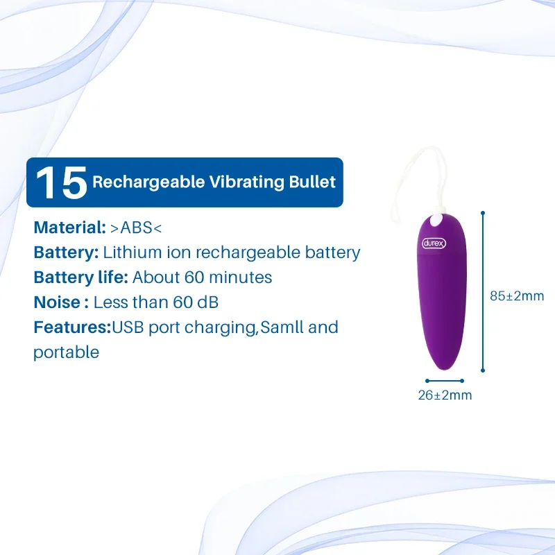 extreme dildos Durex - Intense Delight Bullet Vibrator main image 0