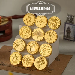 Candy Wax Seal Stamps Retro Vintage Sealing Stamp Head  Xmas Animal Crown Gift Wrapping Decorative Invitations Cards Envelopes