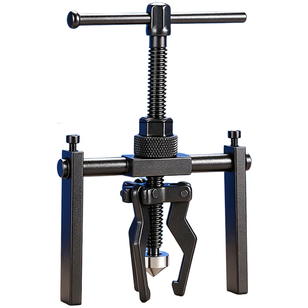 Industrial Three Jaw Bearing Puller Chrome Vanadium Steel Non Slip Grip For Duty Mechanical Repair Hand Tool Equipment