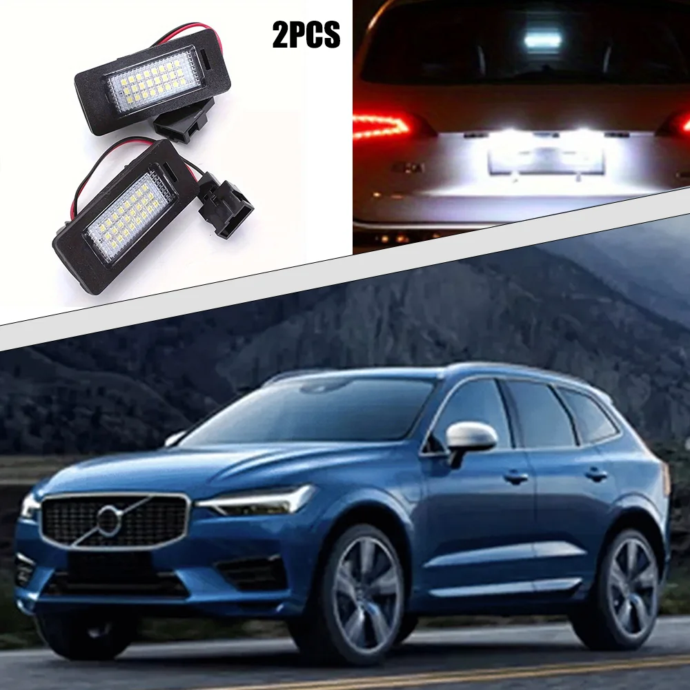 

2 PCS LED License Plate Lights for Volkswagen MK6 Series / Audi A1/A4/A5/A6/A7/Q5/TT White Canbus Error-Free Plug-and-Play
