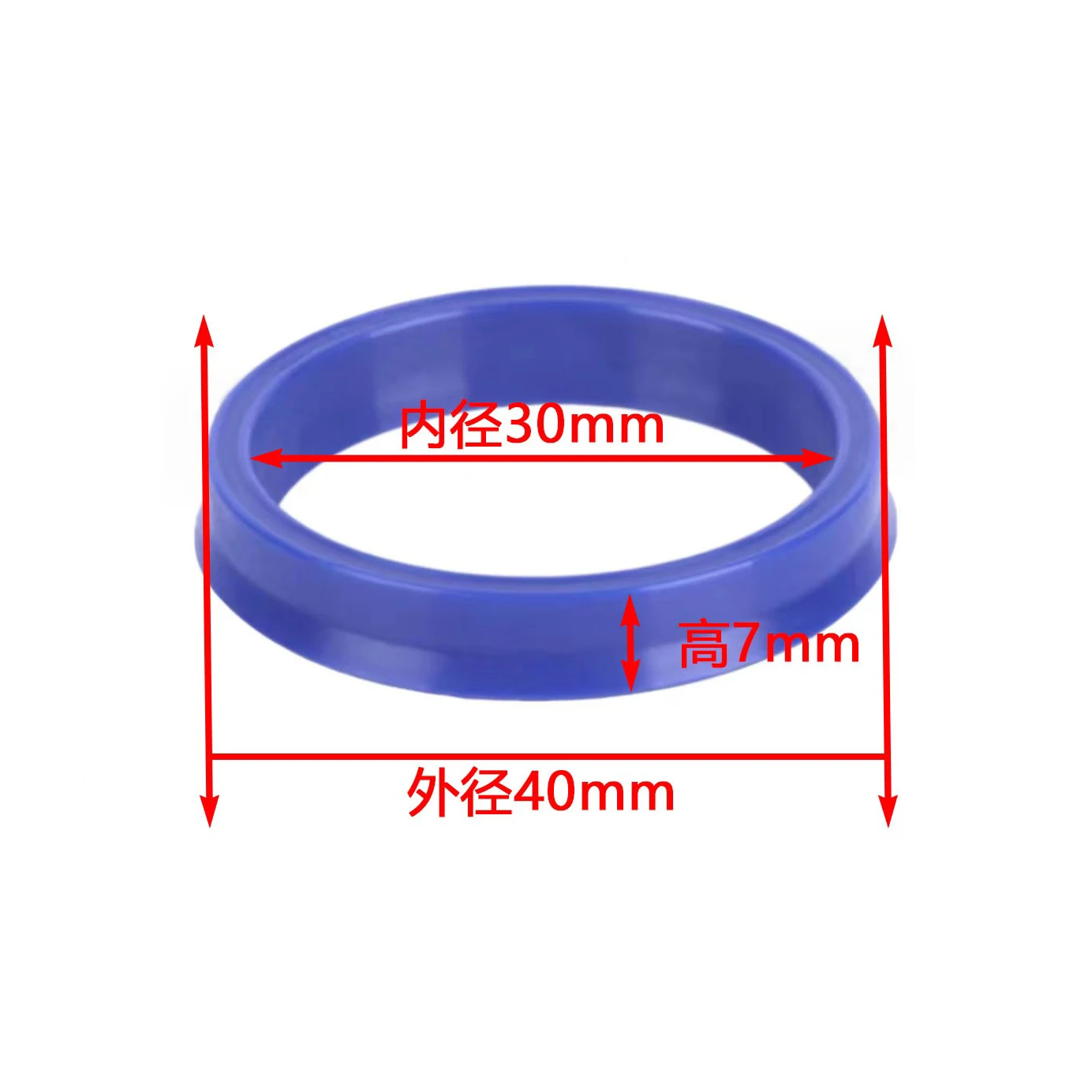 Polyurethane material U-shaped sealing ring UN hydraulic cylinder oil seal
