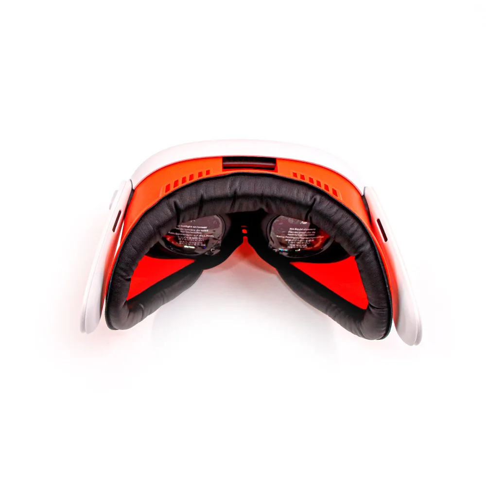 

for Quest 3 PU Replacement Bracket Leather Wide Mask Sweat-proof Comfortable Soft Orange Black