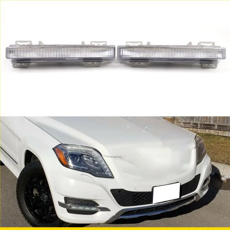 SZCH Left/Right DRL Fog Lamp LED Daytime Running Light for W166 ML350 2012-2014 Automotive Accessories 2049065401 2049065501