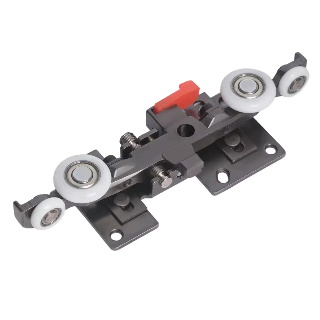 Household Invisible Trackless Ghost Door Hardware Two-way Buffer Design Sliding Accessories Interior Room Door Sliding Fittings