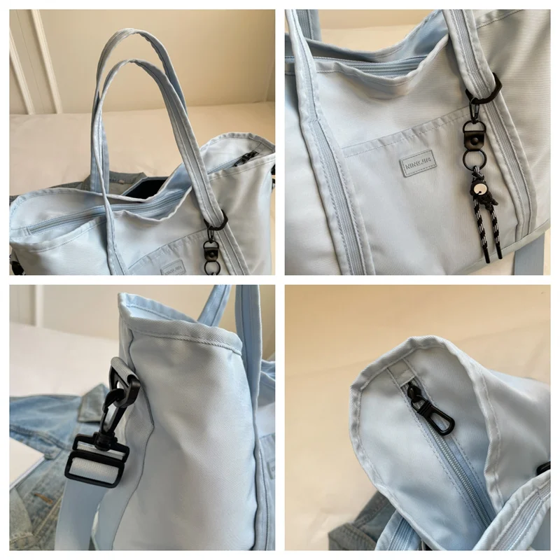 Bolsos de hombro de ocio para mujer, bolsos cruzados de gran capacidad, Oxford impermeables de diseñador, bolsos de equipaje de viaje a la moda para mujer