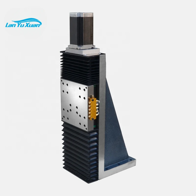 

Cast iron precision one axis z vertical linear guide slide table with stepper servo motor for cnc machine