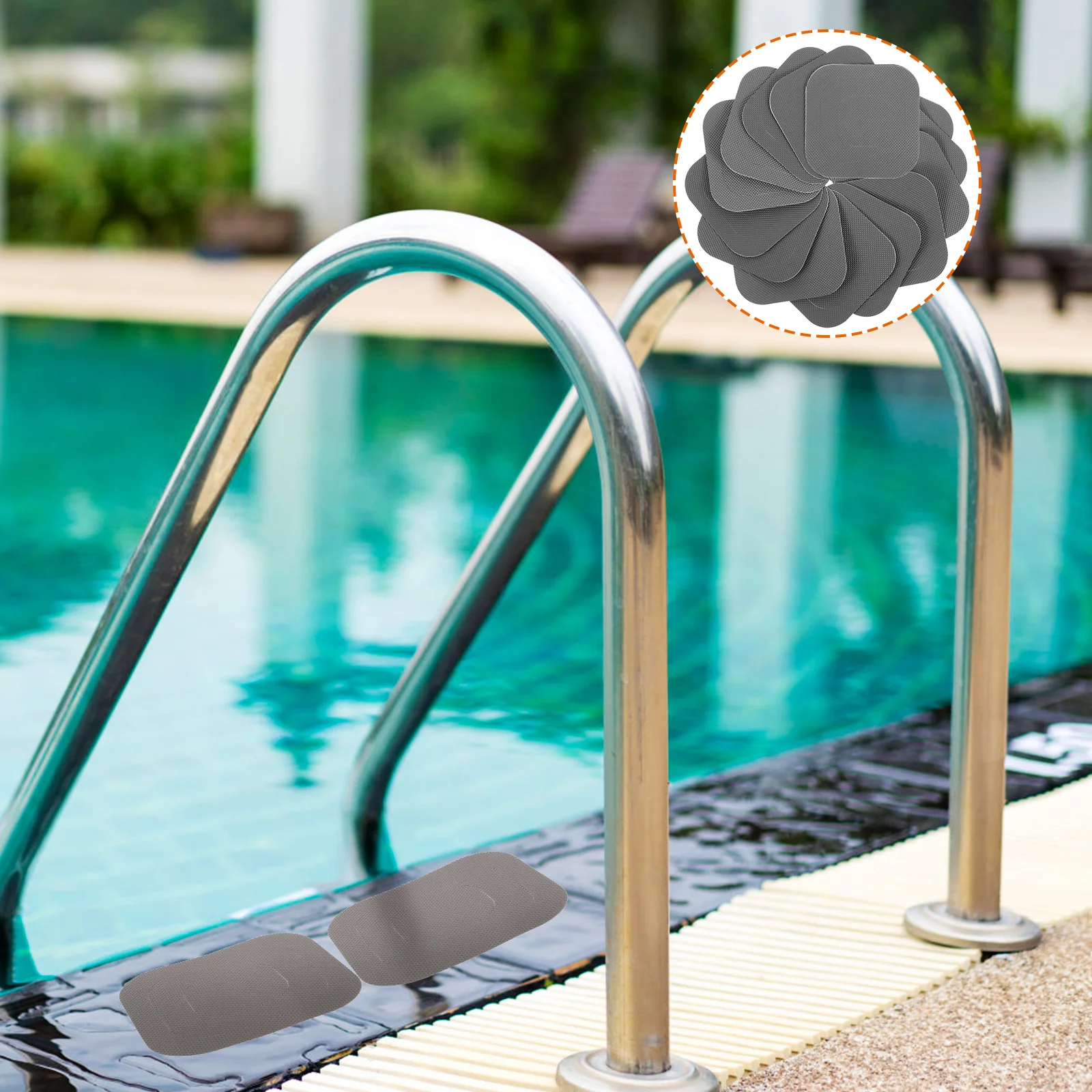 

20 Sheets Non-slip Stickers Shower Bath Tub Grip Bathroom Adhesive Treads Floor
