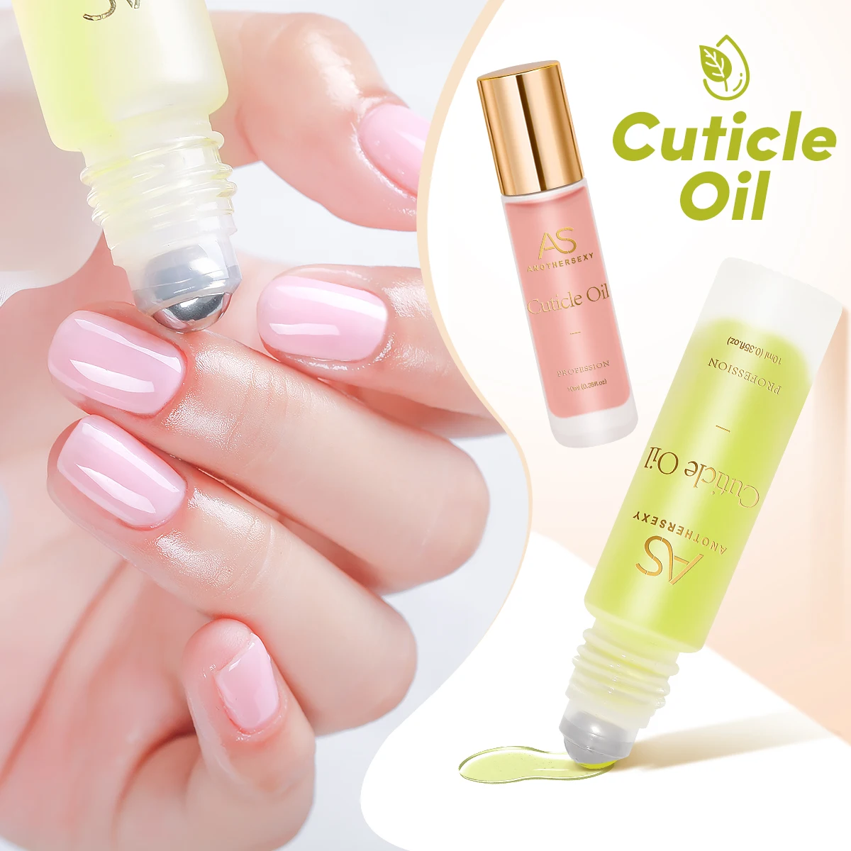 AS 10ml penna per olio per cuticole nutrizione per unghie 8 odori olio rivitalizzante per unghie ammorbidire nutrire Manicure prodotto per la cura delle unghie