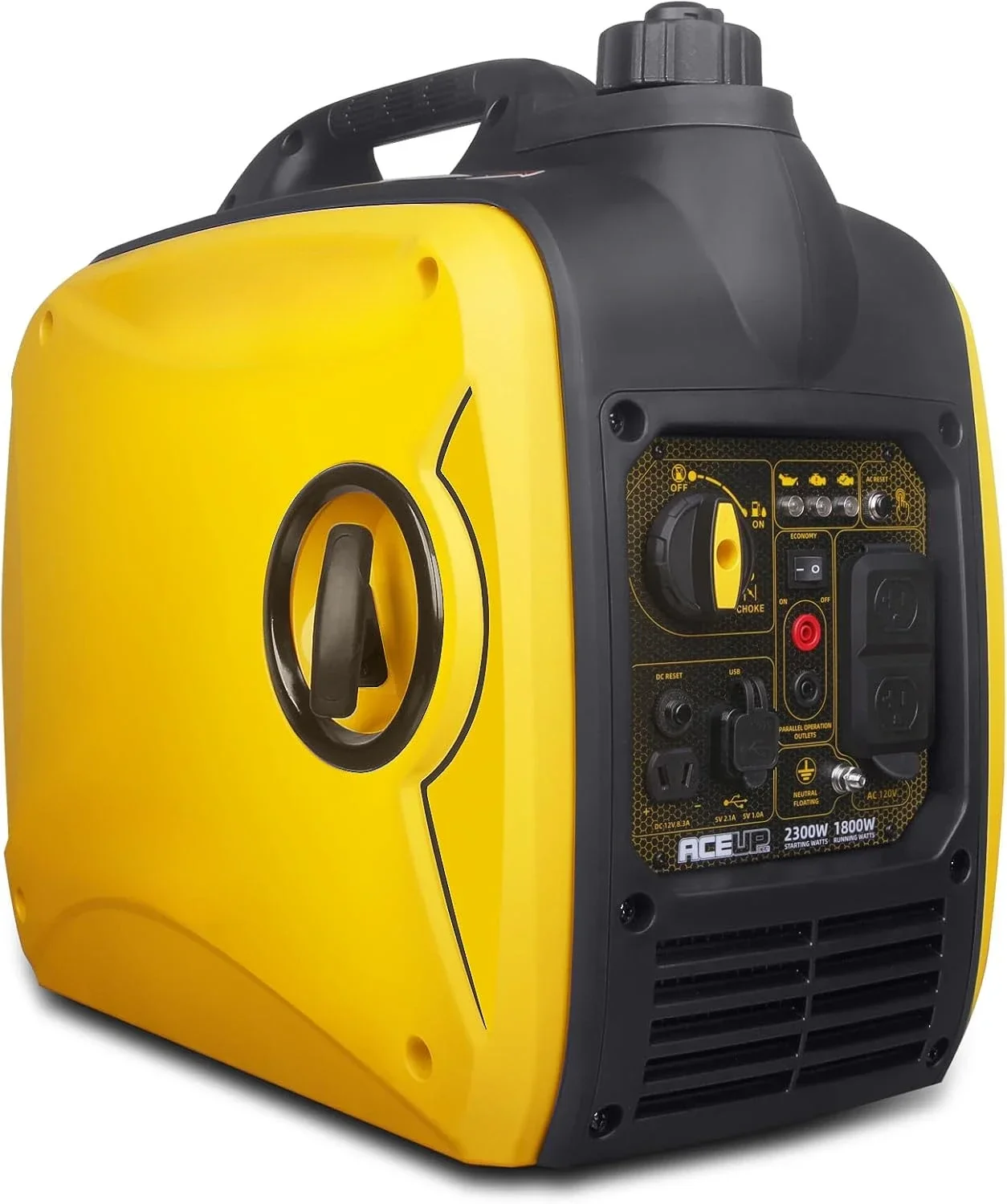 Super Quiet Gas Generator for Use, EPA Compliant, Lightweight RV R，2300 Watt Portable Inverter Generator