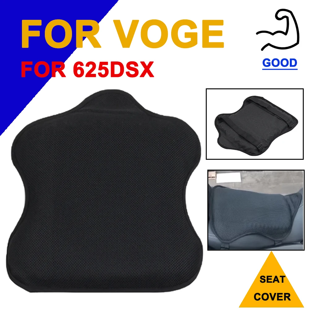 

Seat Cover Honeycomb Cushion Heat Insulation Pad Pressure Relief Long Ride Comfort Motorcycle Accessories For VOGE DS625X