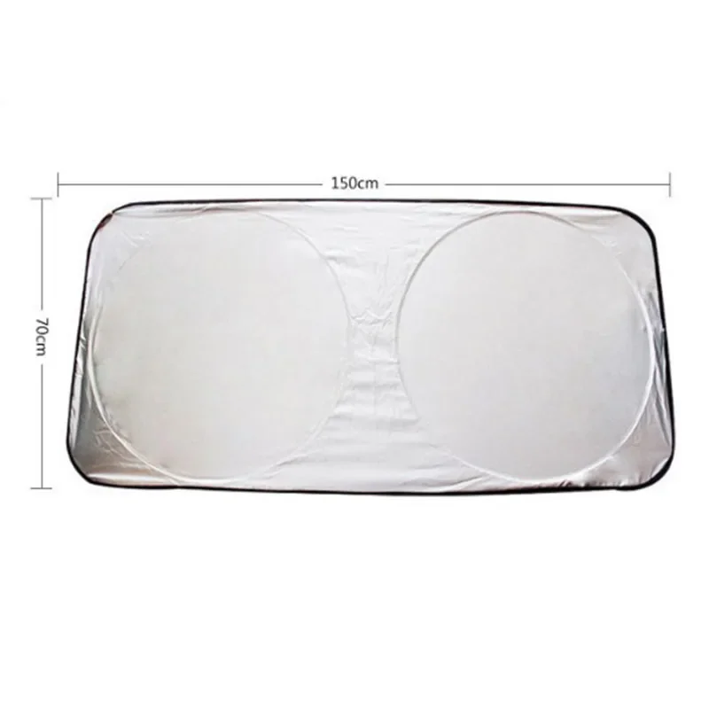 150x70cm Universal Car Window Sunshade Cover Sun Shade Windshield Visor Protector Auto UV Protection Curtain Styling Accessories