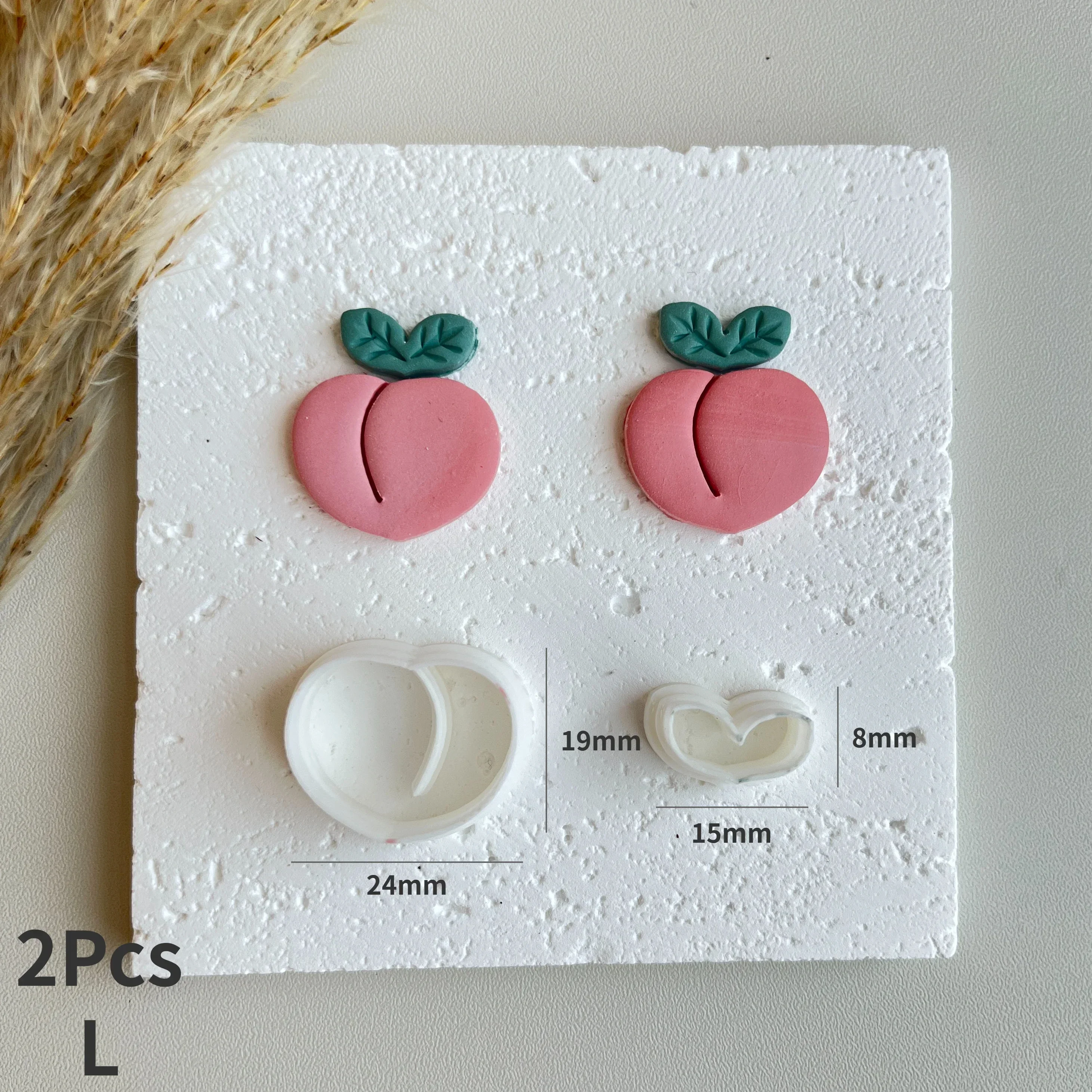 Fruits Series Polymer Cutting Molds for DIY Earrings