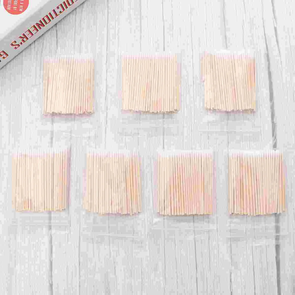 

7 Packs Multi-function Cotton Swab Rod Sticks Disposable Cleaning Swabs Bamboo Wooden High Quality