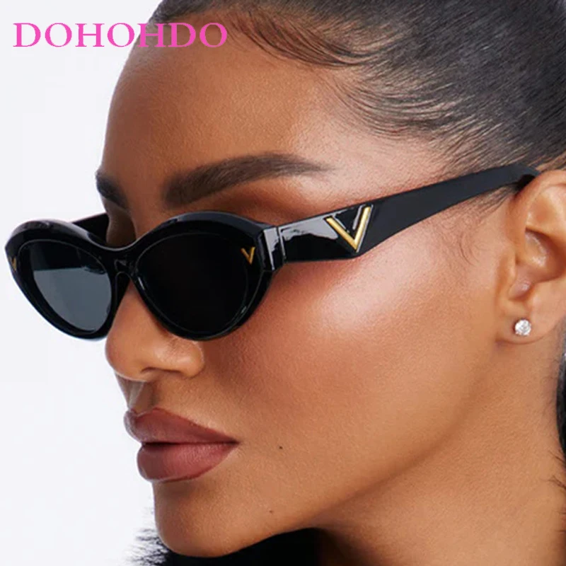 

2026 Trendy Retro Cat Eye Women Sunglasses Brand Designer Men Sunglass Outdoor Sports Travel Driving Shades UV400 Gafas De Sol