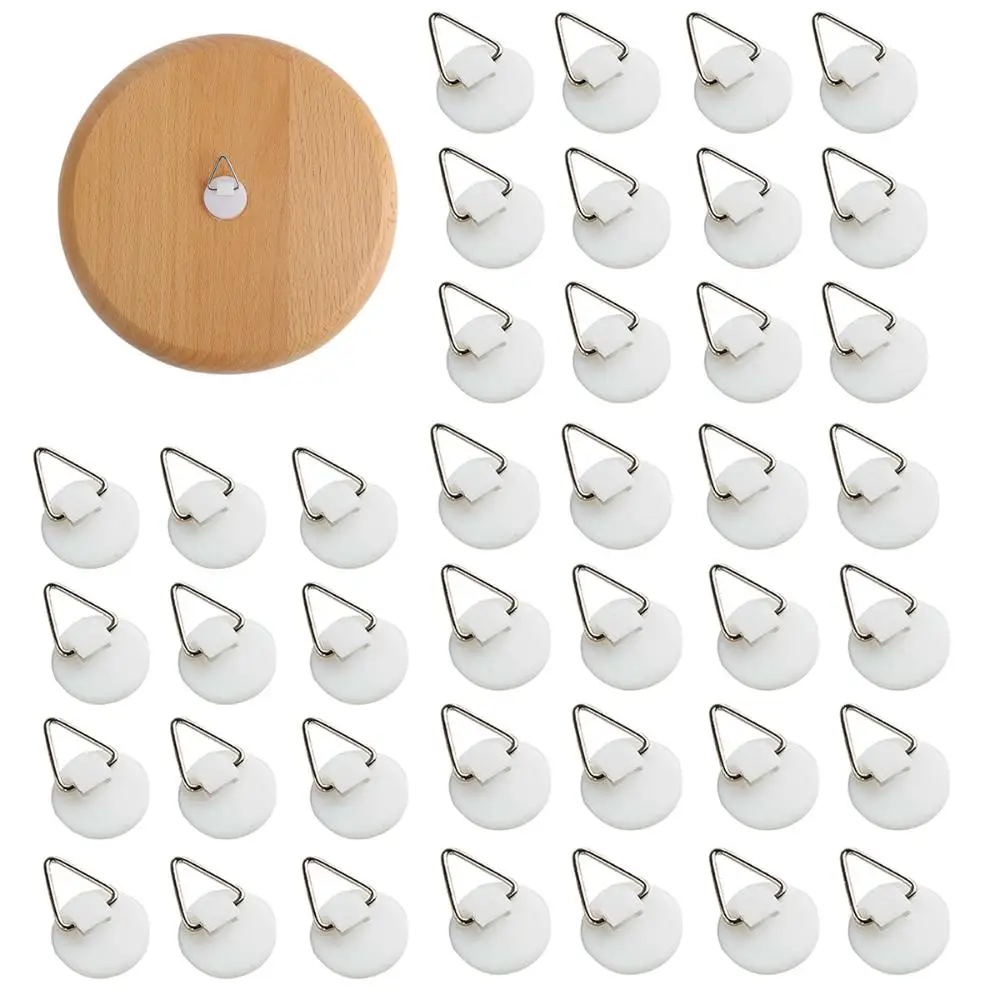 

Invisible Adhesive Plate Hanger Set Vertical Plate Holders for The Wall Dish Hook Portable Self-Adhesive Wall Plate Holder