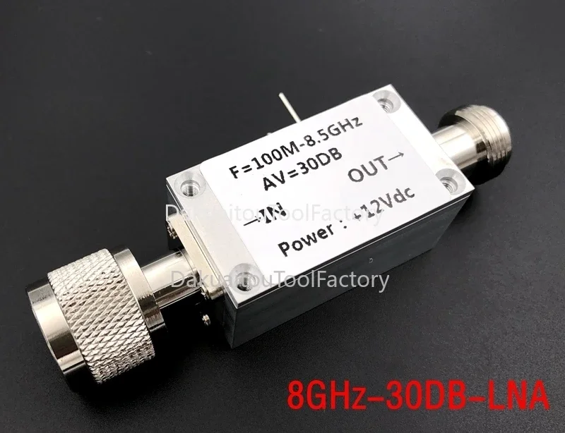 

LNA 100MHZ to 8.5GHZ Low Noise Amplifier RF Amplifier CNC Housing High Linearity