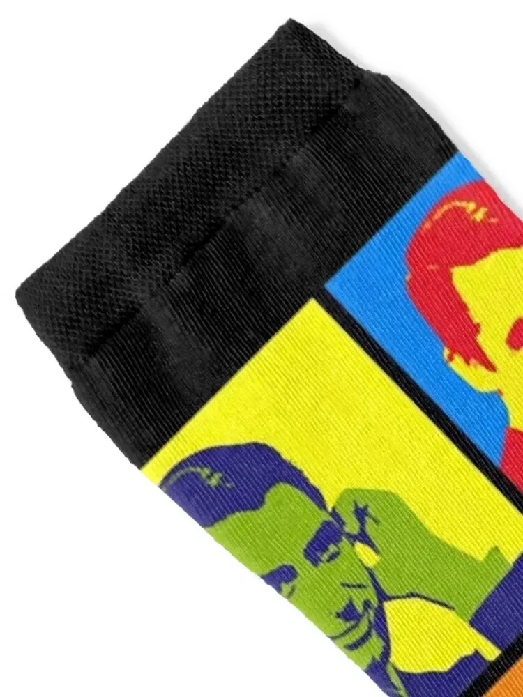 Cary Grant pop-art portrait poster Socks halloween floor Men Socks Women's