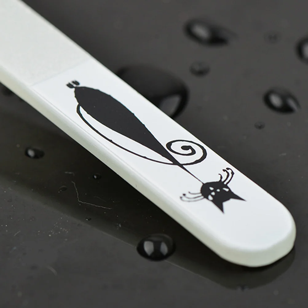 

1Pcs Crystal Glass Nail File Buffer Colored Smooth Shiny Nails Manicure Nail Art Learners Natural False Extensions