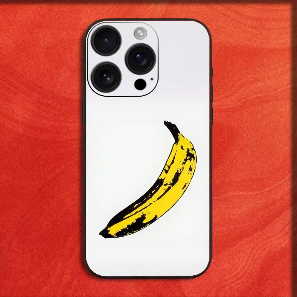 A-Andy W-Warhol Art Banana Phone Case For iPhone 16,15,14,13,12,11