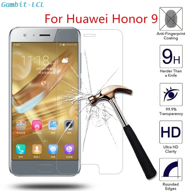 Защитная пленка для экрана Huawei Honor 9 5,15 дюйма из закаленного стекла для Huawei Honor9 STF-L09 STF-AL00 STF-AL10 STF-TL10