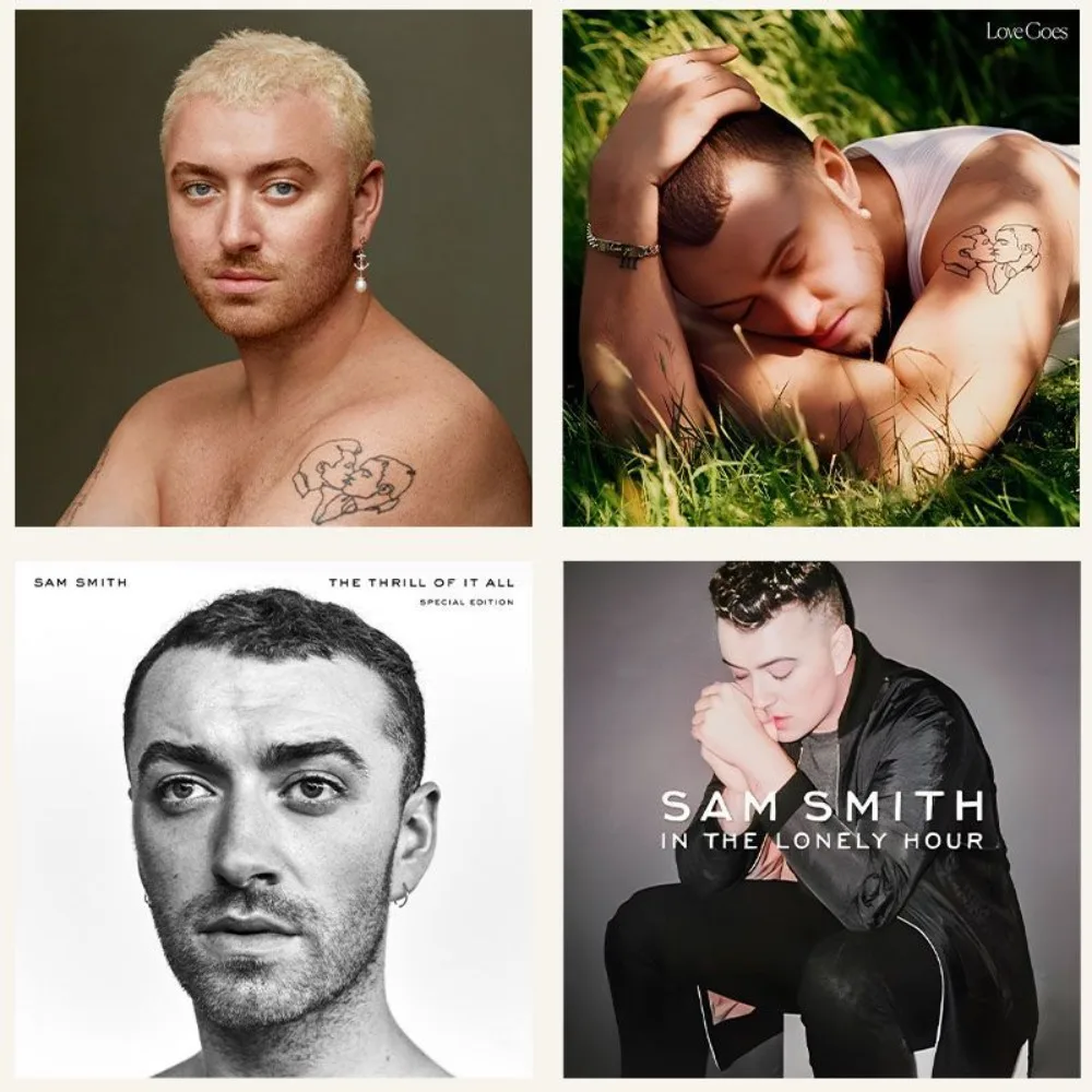 

Sam Smith Album Compilation 4CD Disc Only Lossless Music CD Record for Fans Home Car Audio Collection