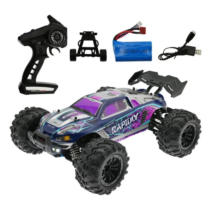 SCY16101 4wd 1:16 unidad totalmente proporcional de alta velocidad pie grande Coupe RC coche de juguete con Control remoto coche niños juguetes de regalo de cumpleaños