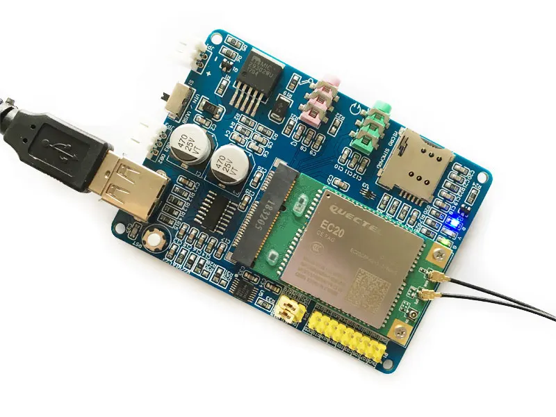 

4G Module EC20 Development Board EC200S EC200U with GPS EMQ Cloud MQTT Transparent Transmission