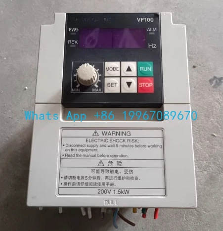 

Original, used, inverter AVF100-0152 1.5KW/220V 100% tested