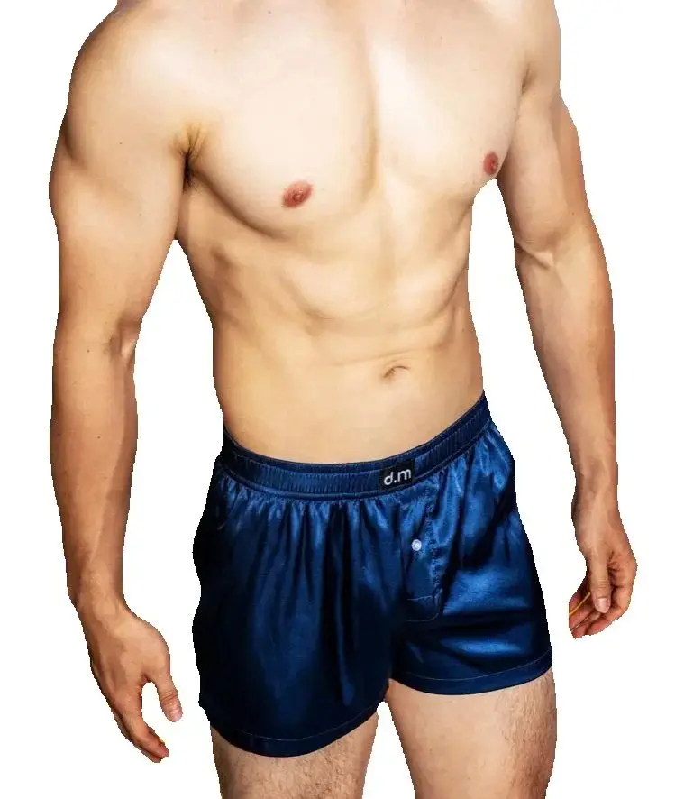 

Men's Quick Drying Low Waist Flat Corner Pants Solid Letter Elastic Tight Four Cornered Polyester Milk Silk Boxers A6033