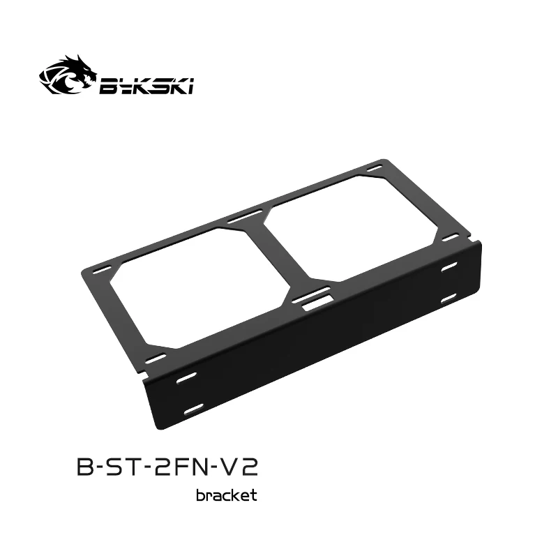 Bykski B-ST-FN-V2 Water Cooling Radiator Metal Flat bracket / Size 120mm / use for 12cm-24cm-36cm Fan Radiator Bracket