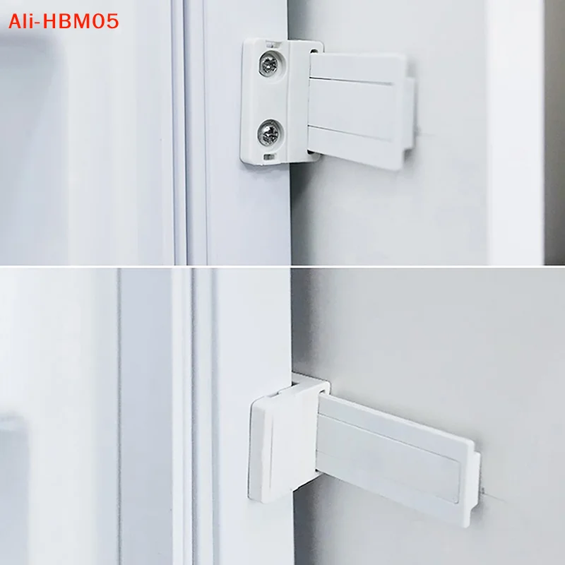 (HB05)1Set Integrated Fridge Door Plastic Mounting Bracket Fixing Slide For Freezer Refrigerator Door Shelf Rail