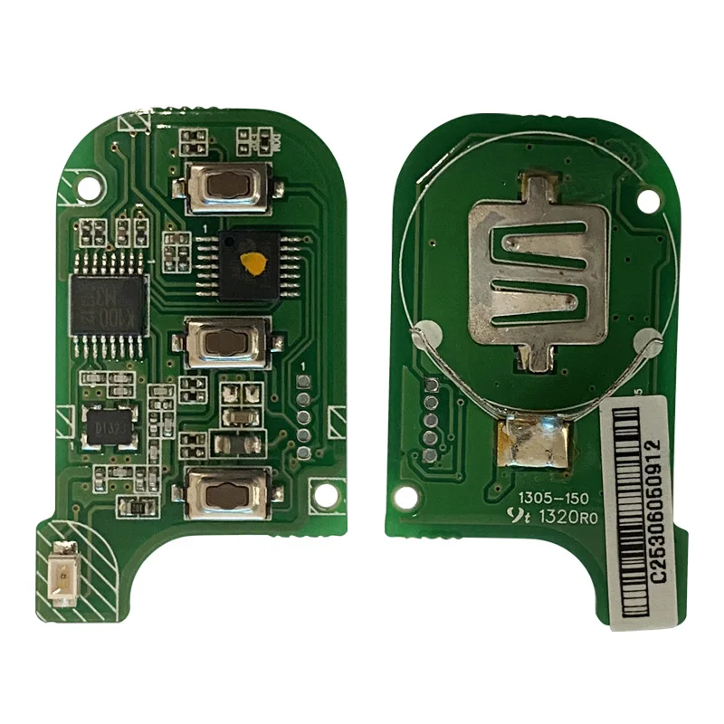 KEYECU オリジナル PCB フリップキー双竜 Korando Actyon C200 3 ボタン 433 MHz 4D60 チップ部品番号 87540-34100 34000 34200