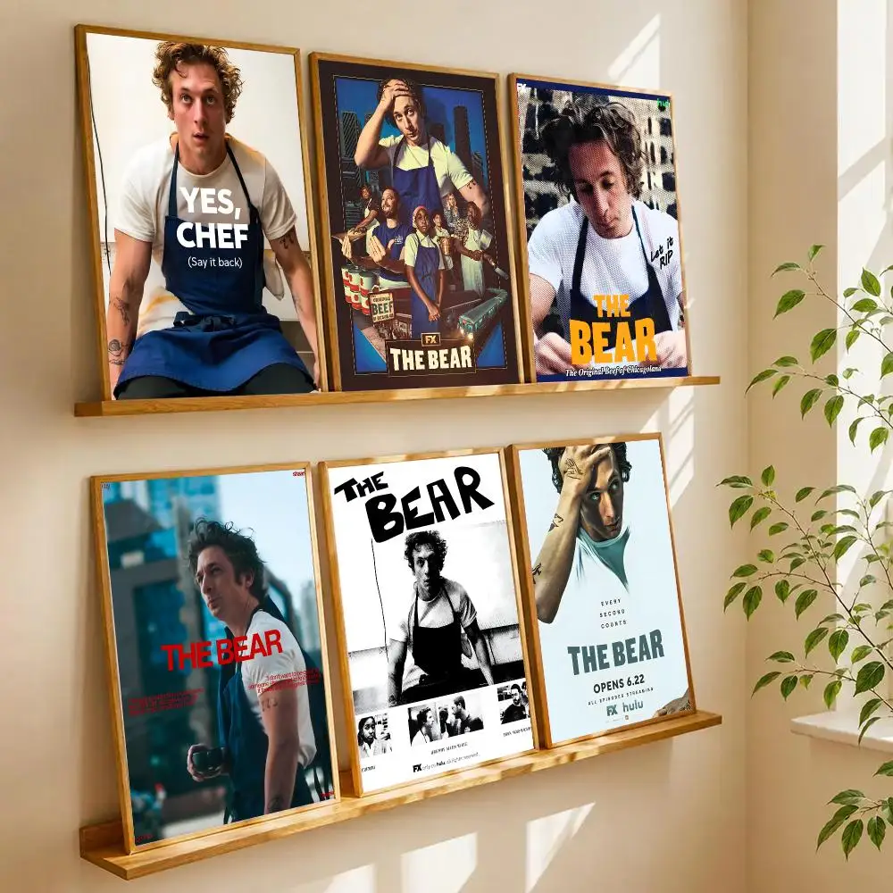 T-The B-Bear Poster High-definition Waterproof Poster Stickers Suitable For Bedroom Living Room Home Decoration