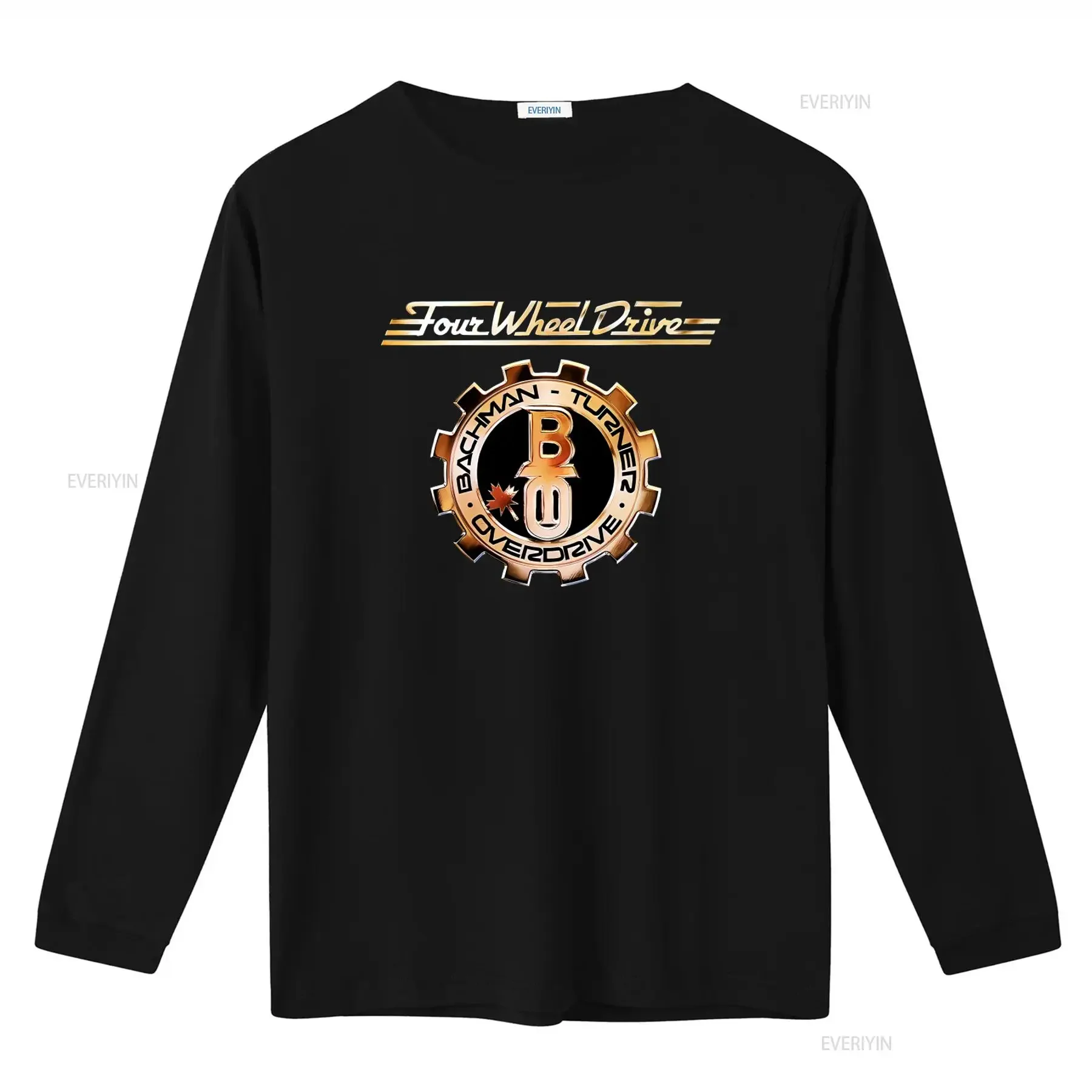 Cotton Four Wheel Drive Music Band Bachman Turner Overdrive T shirt vintage Washed Unisex streetwear graphic designer clothes