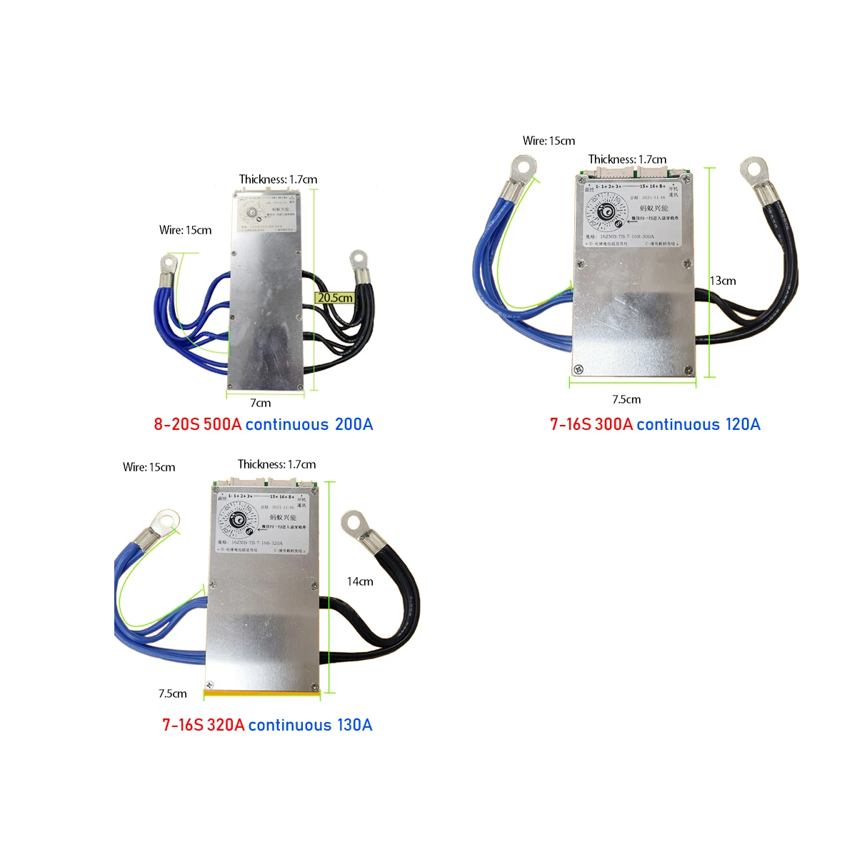 ANT 7S-20S بلوتوث الذكية BMS Lifepo4 ليثيوم أيون LTO بطارية ليثيوم لوح حماية 150A 300A 400A 500A APP 10S 12S 13S 14S 16S