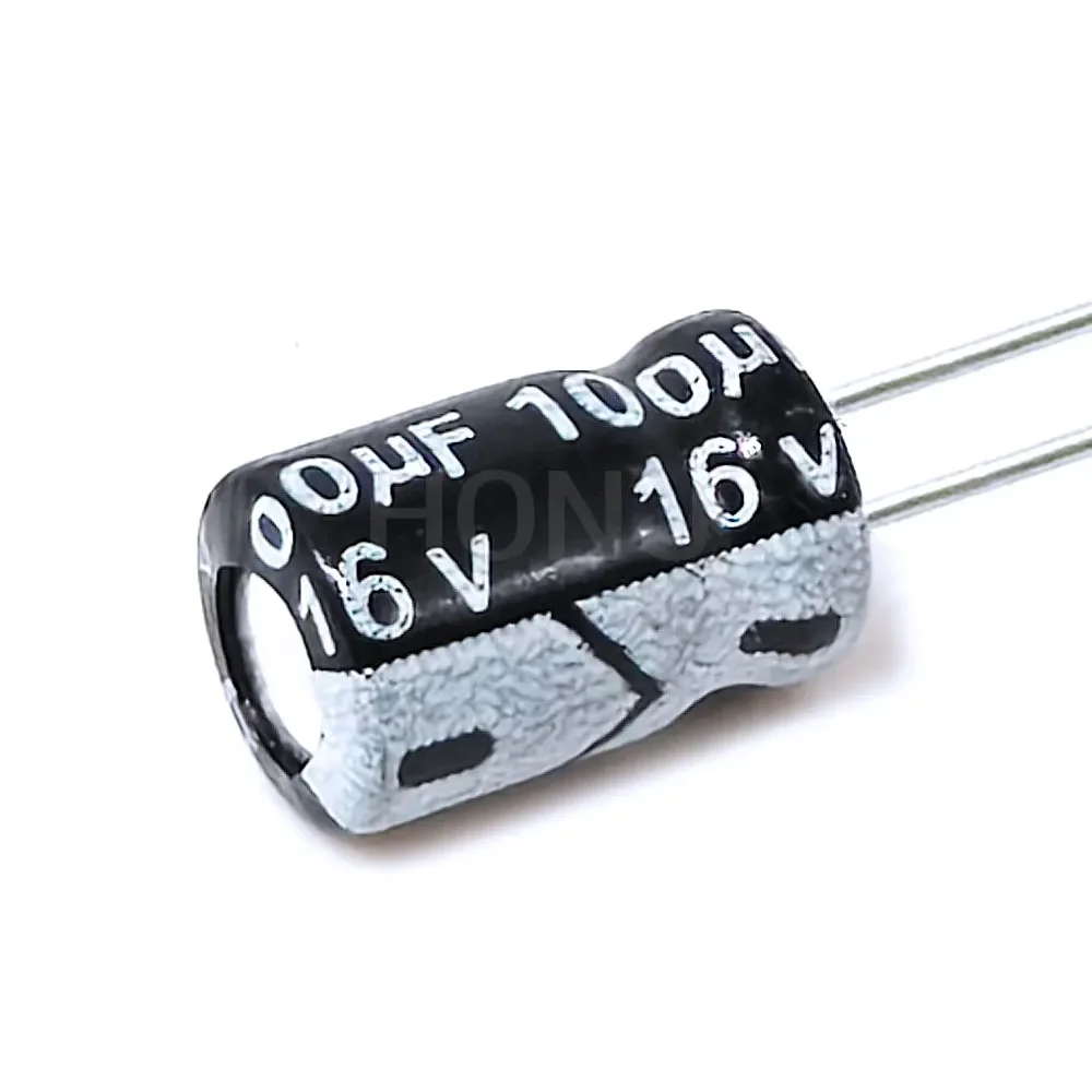 20PCS ​​100uF 16V 100MFD 16Volt 5*7mm Aluminum Electrolytic Capacitor Radial 100mf16v 100uf16v 16v100mf 16v100uf ±20%​